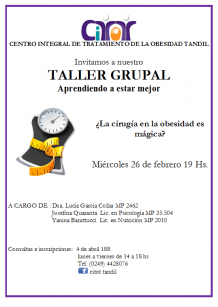 CITOT / Invitacin a Taller Grupal